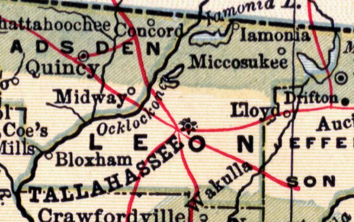 Leon County, 1907