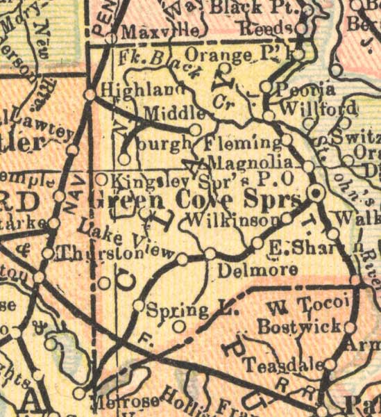 Clay County, 1900