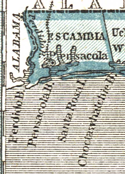 Escambia County, 1845