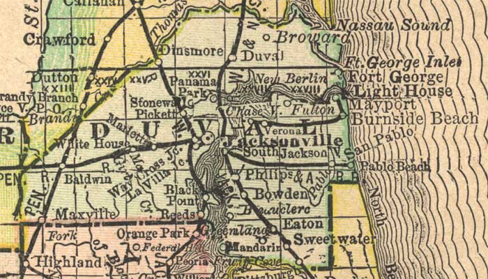 Duval County, 1892