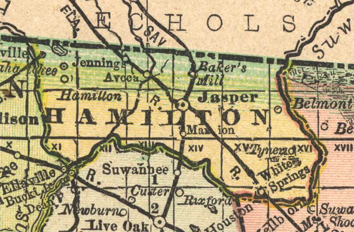 Hamilton County, 1892