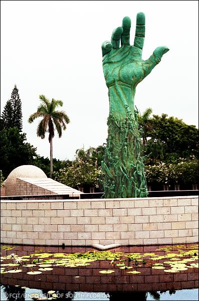 Photograph of the Miami Beach Holocaust Memorial