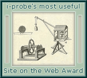 i-probe's Most Useful Site on the Web Award