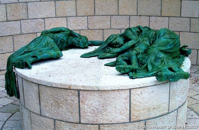 Photograph of the Miami Beach Holocaust Memorial