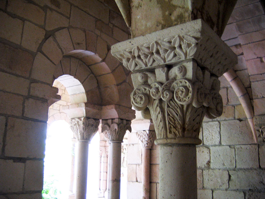 Columns and Arches in Chapter House