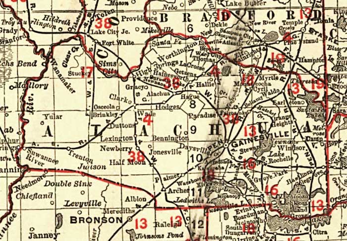 Alachua County, 1900