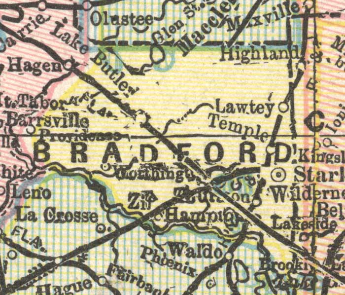 Bradford County, 1898