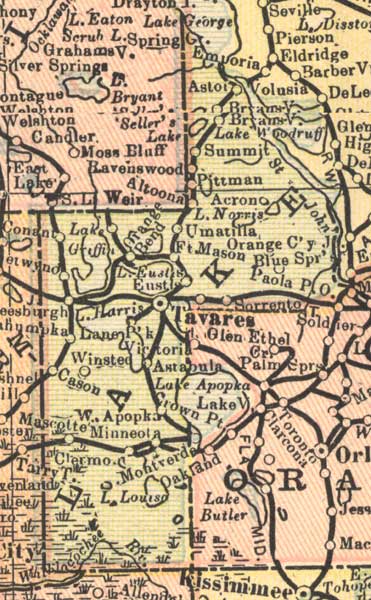 Lake County, 1900