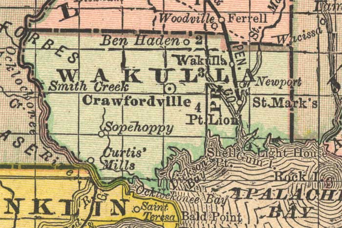 Wakulla County, 1892