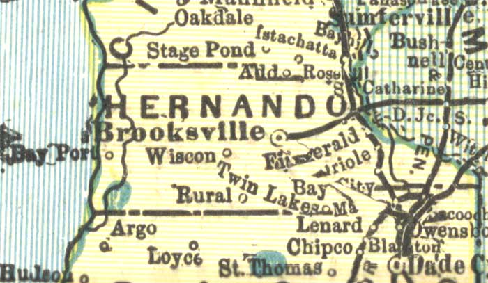 Hernando County, 1904