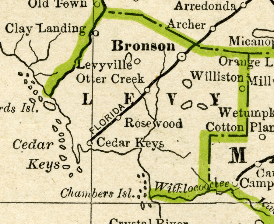 Levy County 1886
