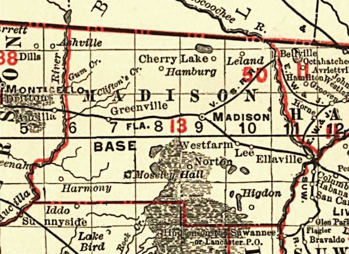 Florida Railroads - Madison County
