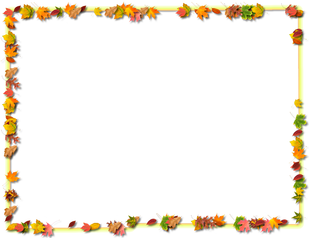 thanksgiving holiday borders for word documents
