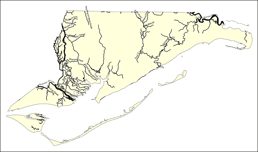 Florida Waterways: Franklin County Outline