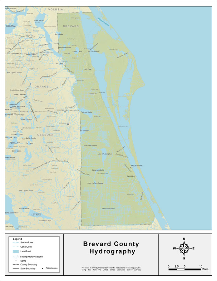 Florida Waterways: Brevard County 
