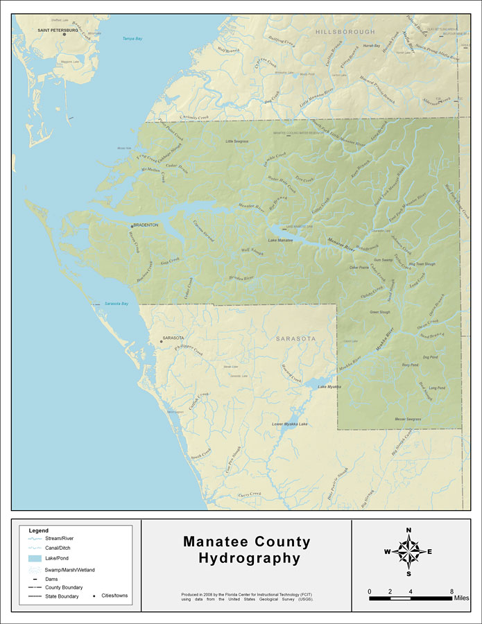 Florida Waterways: Manatee County 
