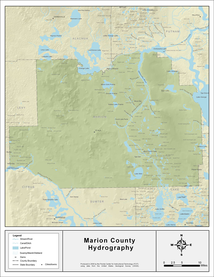 Florida Waterways: Marion County 