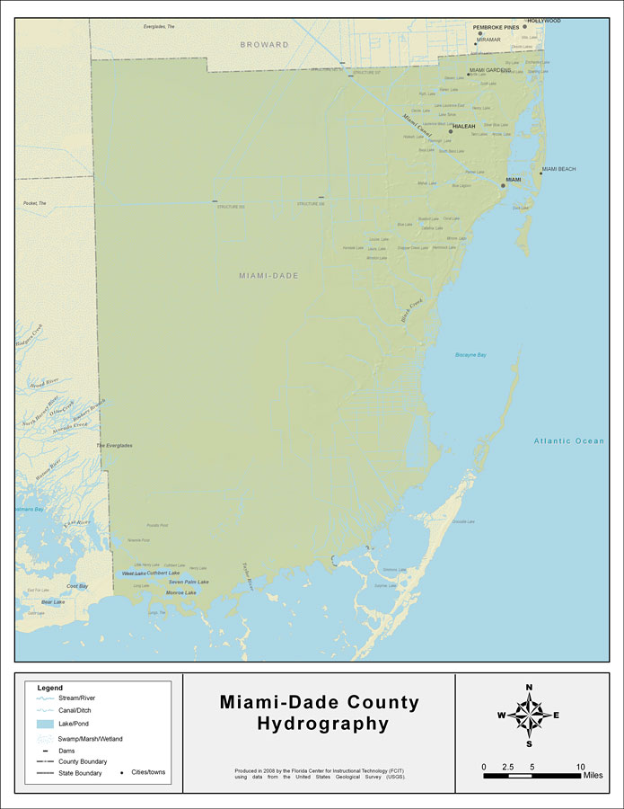 Florida Waterways: Miami-Dade County 