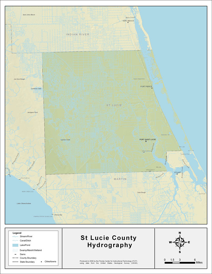 Florida Waterways: St Lucie County