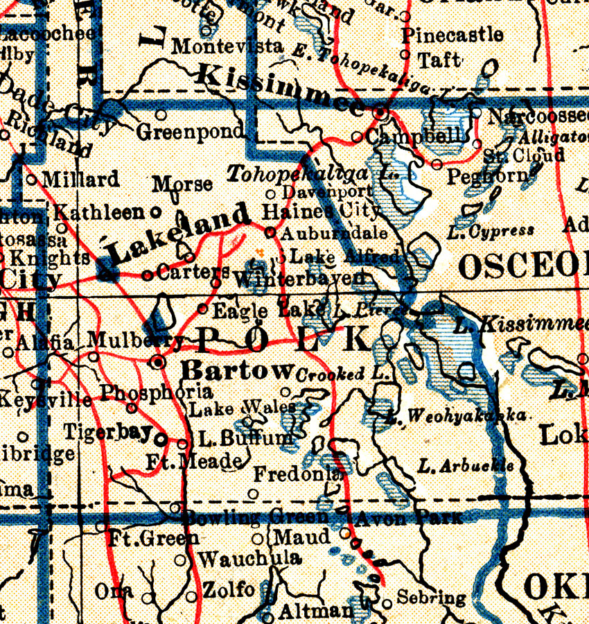 Polk County 1921.
