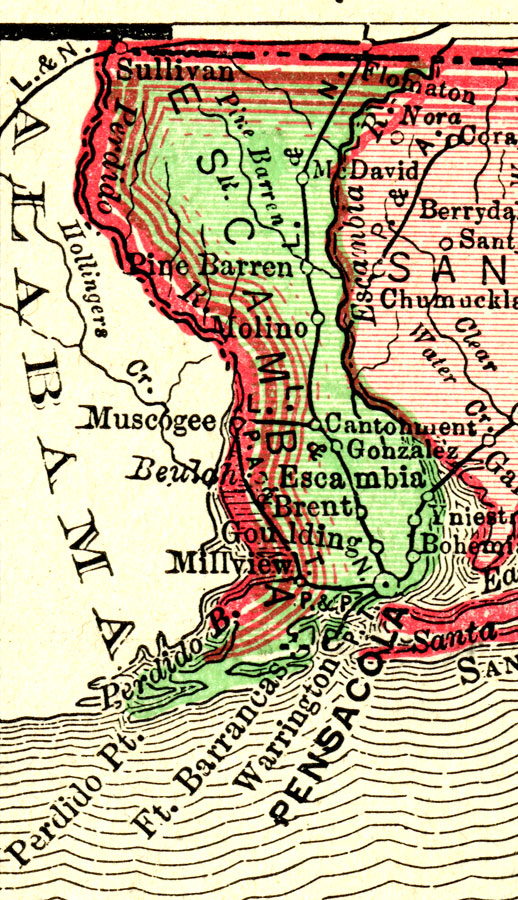Escambia County, 1900