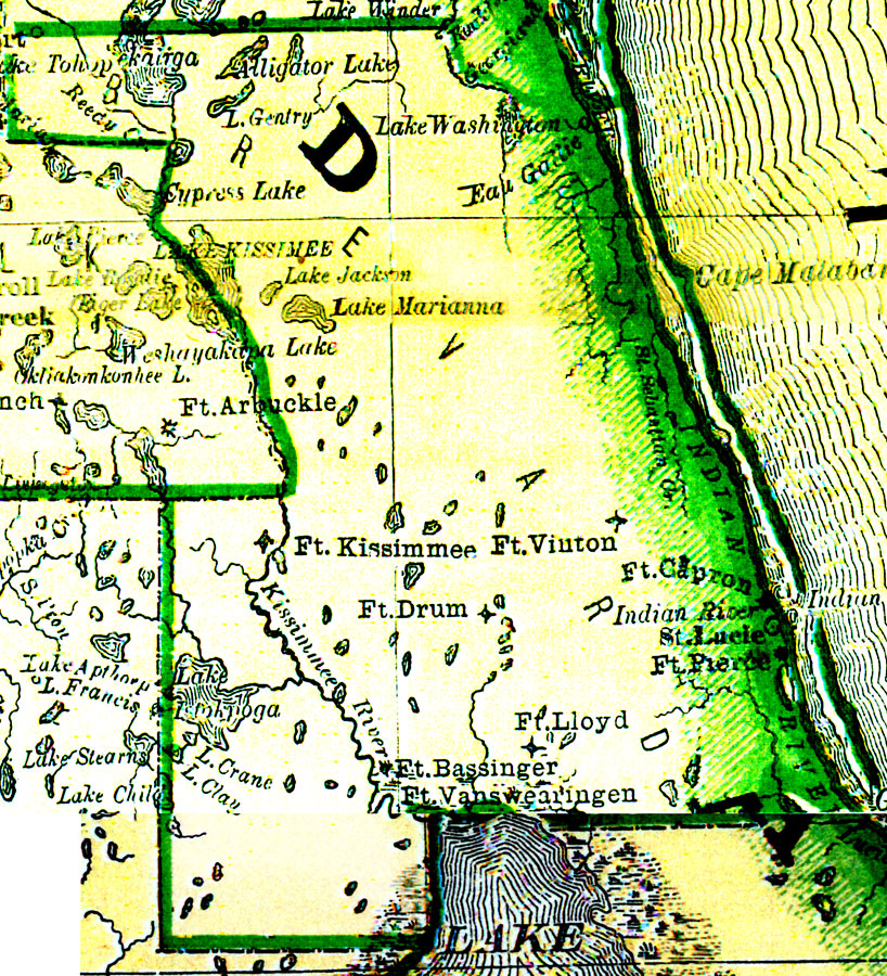 Brevard County, 1880