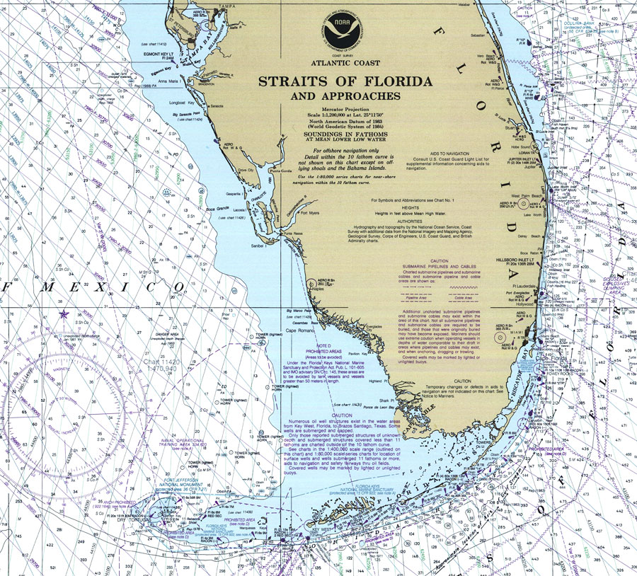 Straits of Florida and Approaches