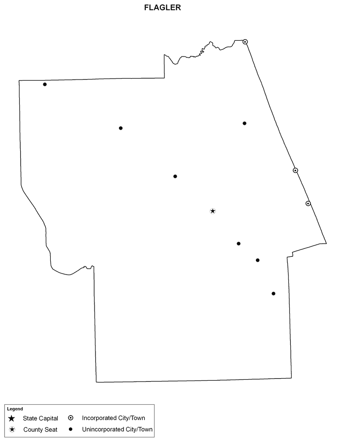 Flagler County Cities Outline
