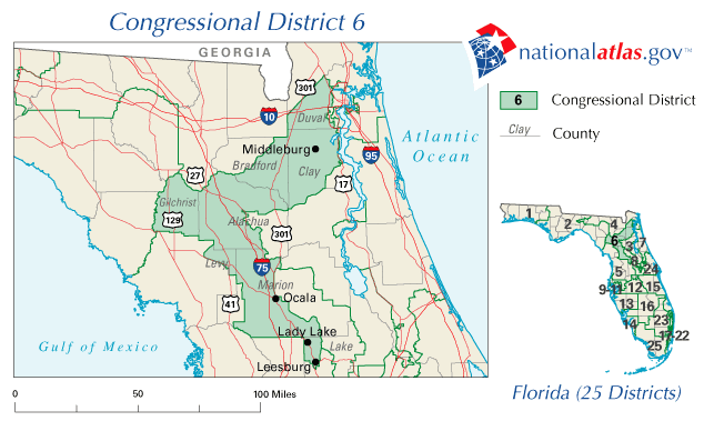 107th Congress - Florida's Congressional District 6