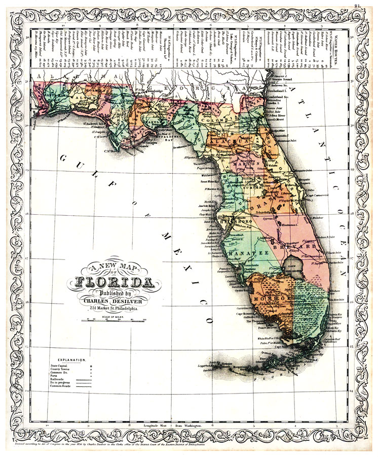 A New Map of Florida