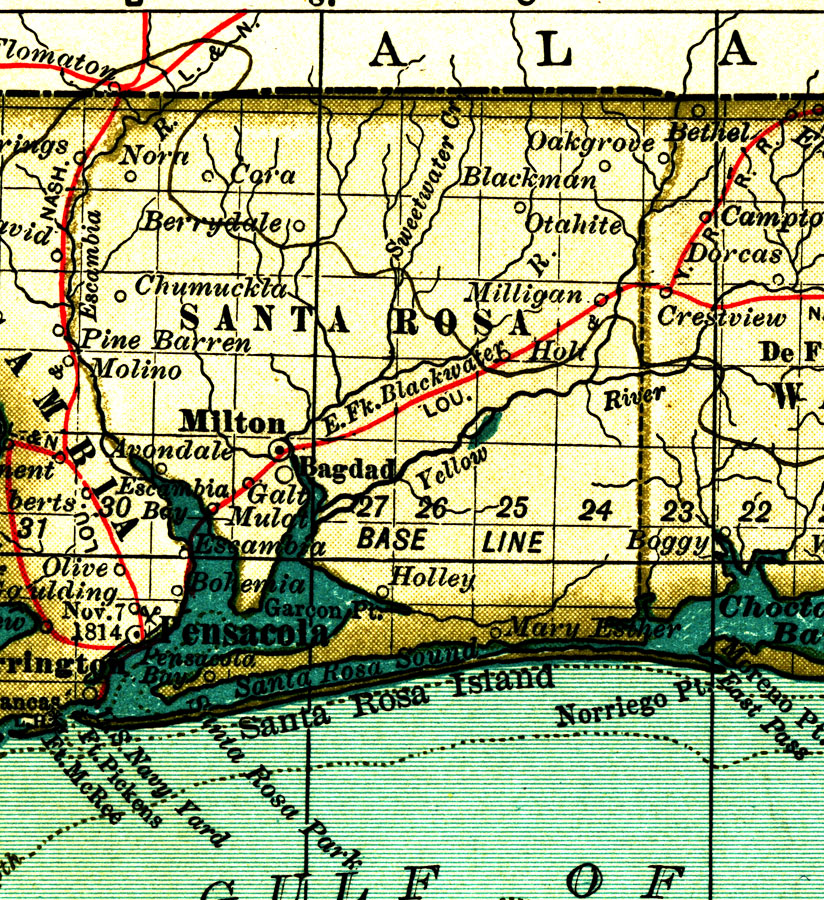 Santa Rosa County 1897