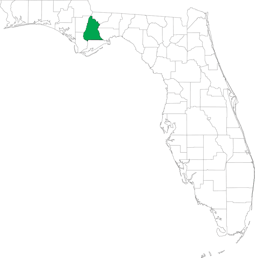 Locater Map of Liberty County