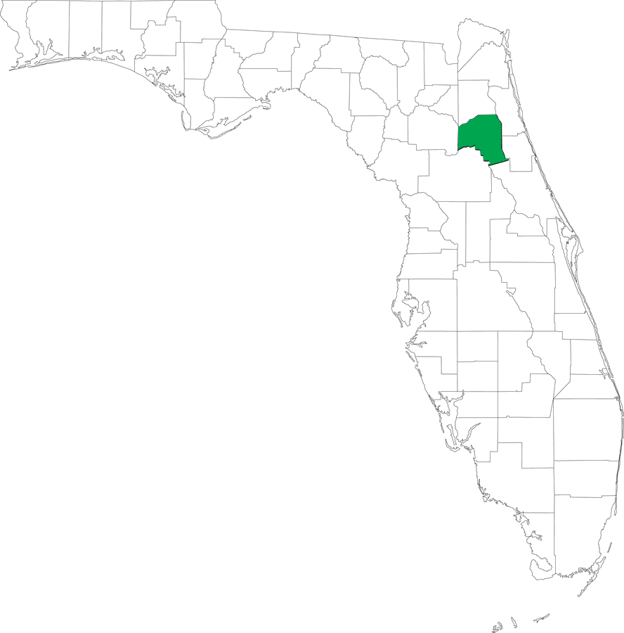 Locater Map of Putnam County