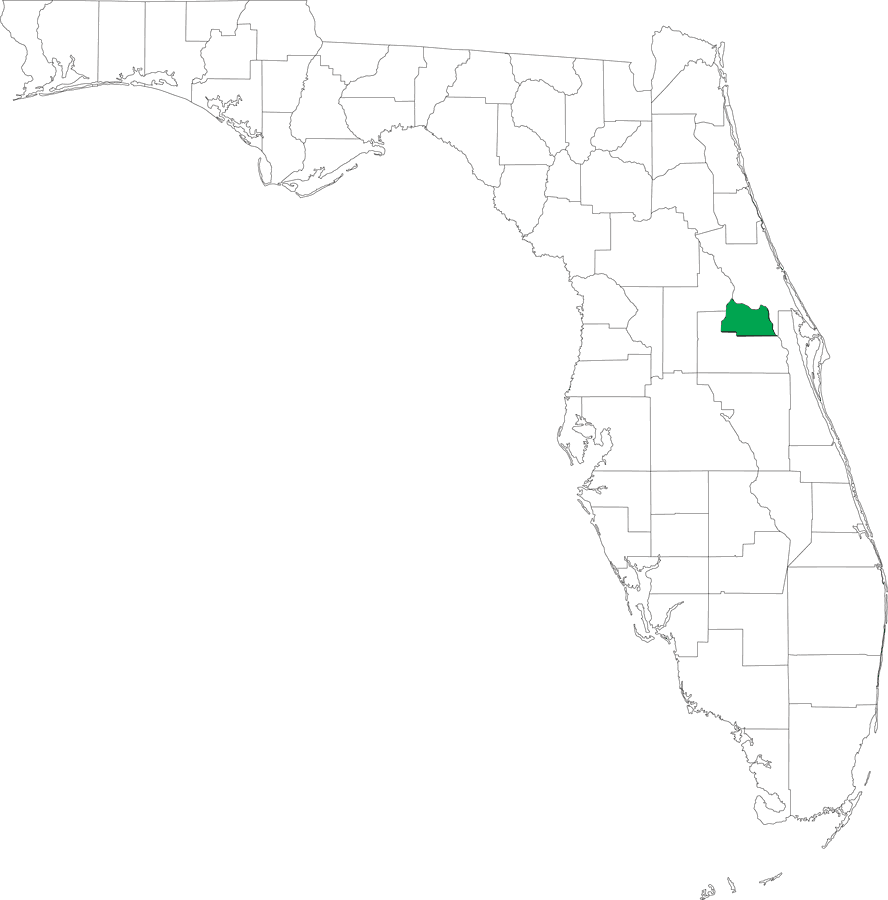 Locater Map of Seminole County