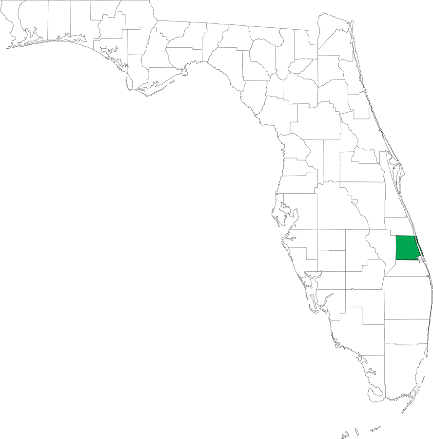 Locater Map of St. Lucie County