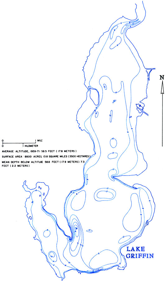 Hydrology of the Oklawaha Lakes Area of Florida- Lake Griffin