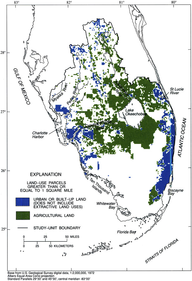 Urban and Agricultural Lands in South Florida