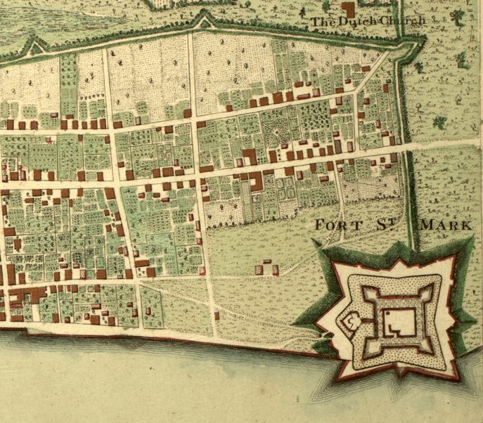 Detail - Plan of the Town of St. Augustine the capital of East Florida