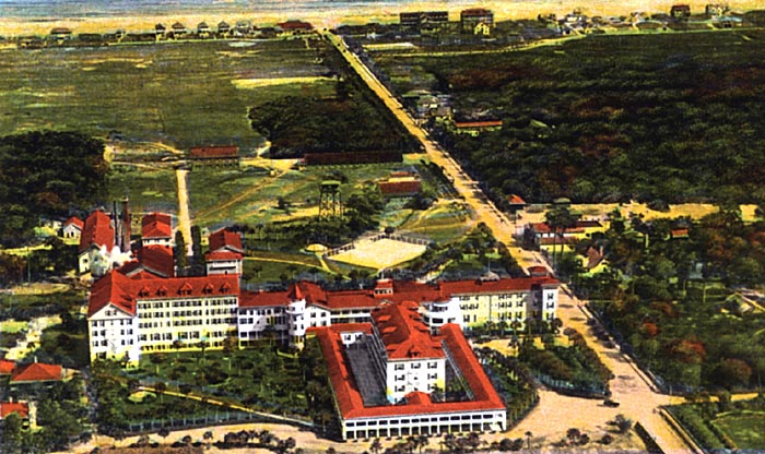 Aerial View of Hotel Ormond, Ormond, Florida
