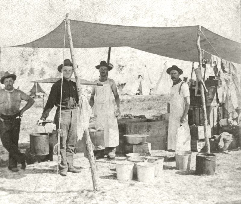 Cooking in Camp