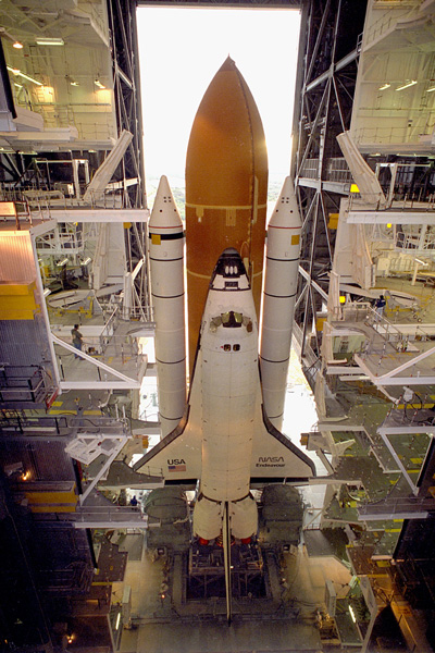 STS-67 Rollout