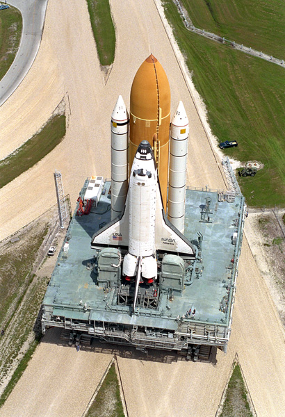 STS-79 Rollout