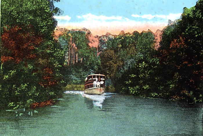 Glass Bottom Boat, Silver Springs, Florida