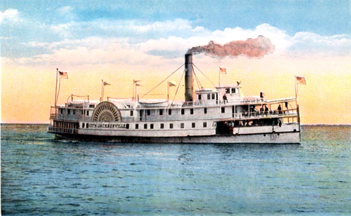 River Steamer, St. Johns River, Florida