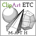 box-style Clipart math button