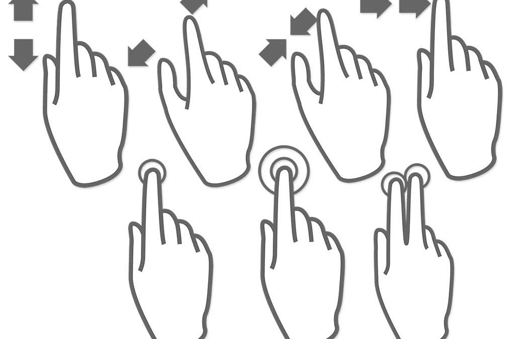 Multitouch Gesture Chart