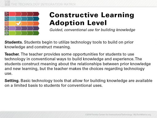 Constructive Adoption Slide | TIM