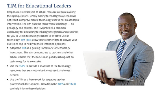 TIM for Educational Leaders | TIM