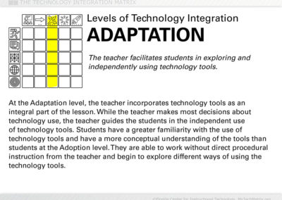 Adaptation Level Text Slide