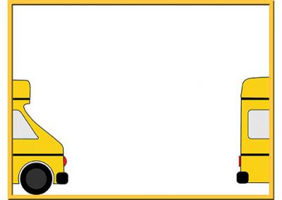 Robot 42: School Bus Background Slide